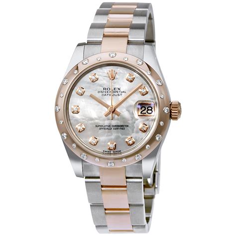 rolex lady datejust 31 everose|rolex datejust 31 oystersteel.